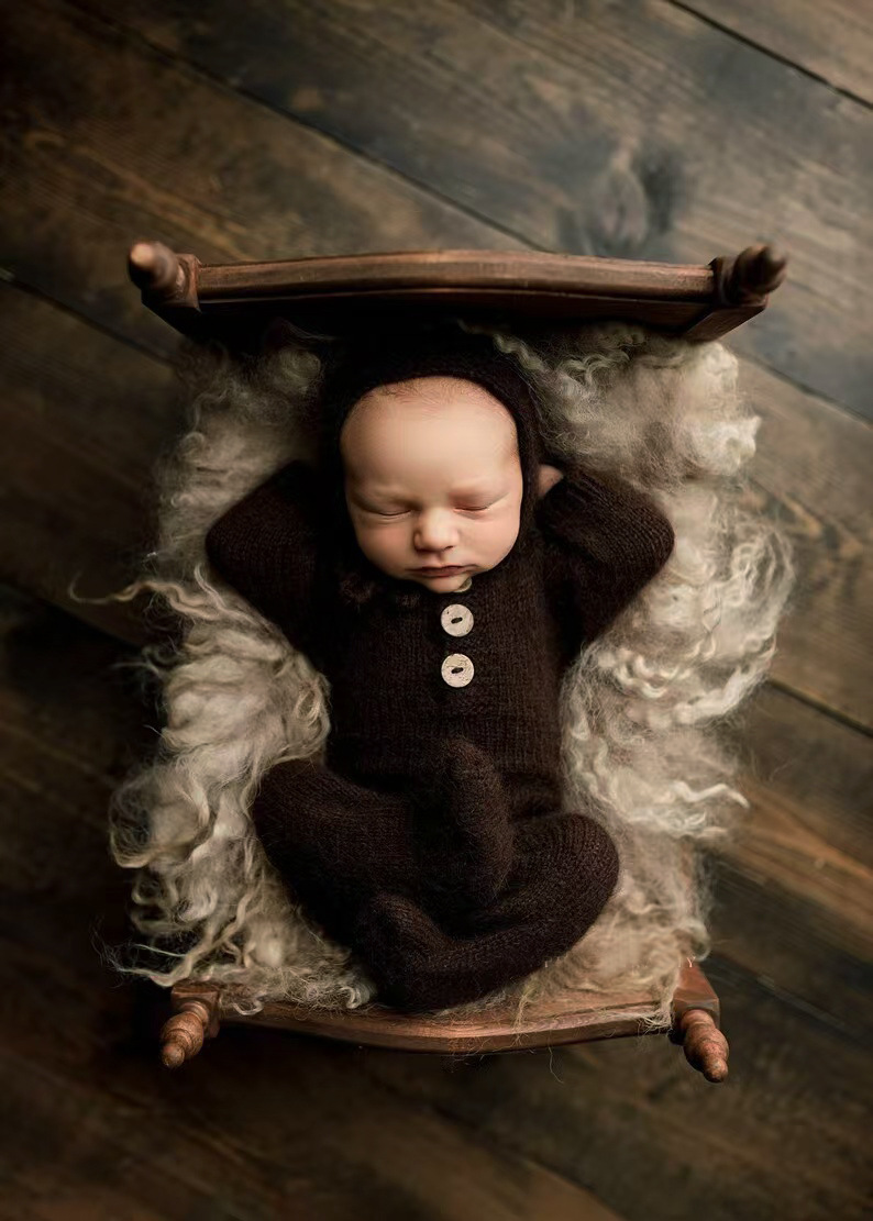 Newborn Photography Props Outf - Baby Clothing Winter 评论和价格