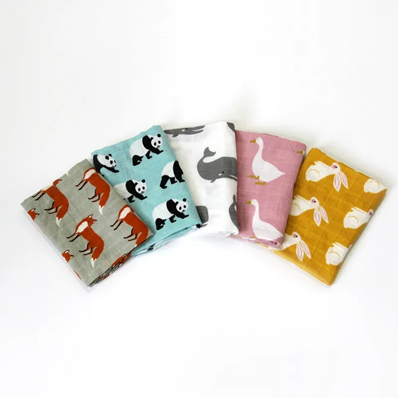 Newborn Blankets Bamboo Bath T - Baby Clothing Organic Cotton 评论和价格