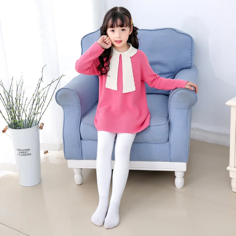 Brushed Thicken Girls Tights f - Baby Clothing Winter 评论和价格