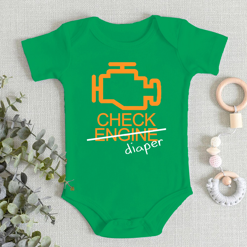 Funny Check Diaper Letter Desi - Baby Clothing Next 评论和价格
