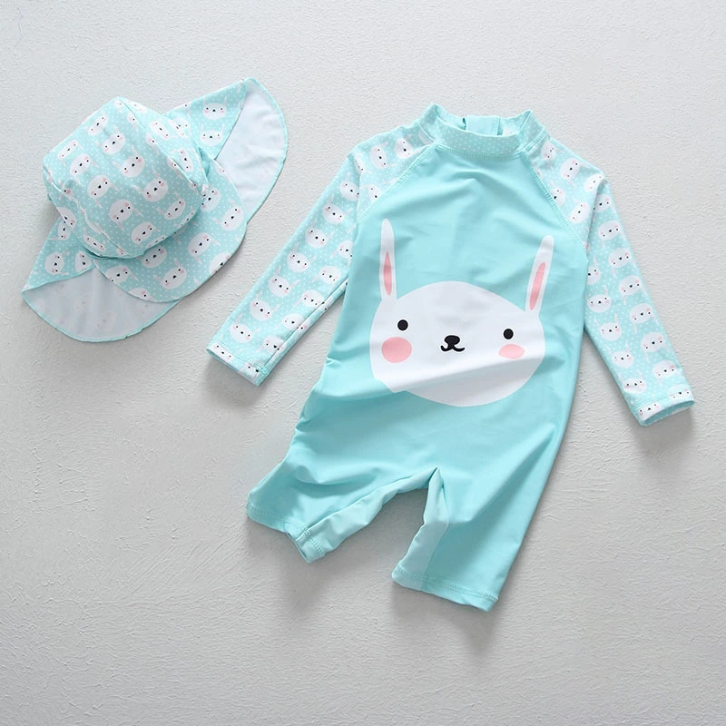Children's  UV UPF50+ Blue Swi - Baby Swimwear Uv 评论和价格
