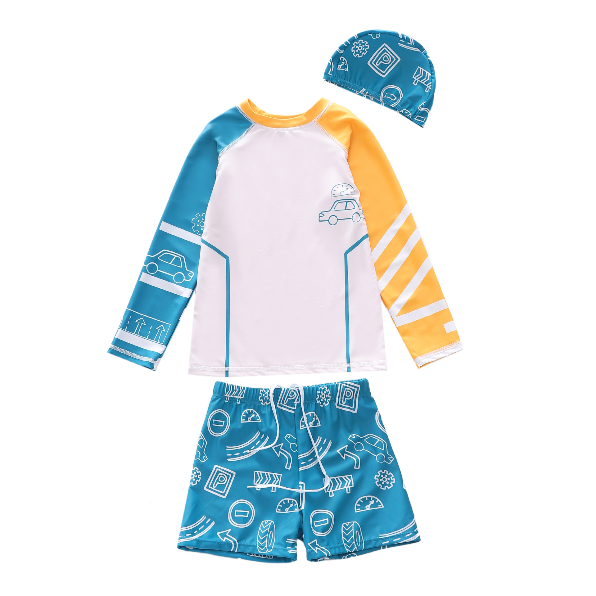 Long Sleeved Rash Guard Swimsu - Baby Swimwear Uv 评论和价格