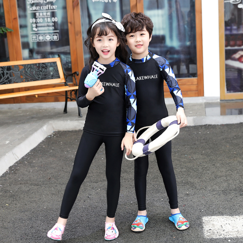 3 Pieces Girls Split Diving Su - Baby Swimwear Uv 评论和价格