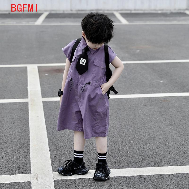 Kids Summer Shorts Overalls Ca - Baby Clothing Boy 评论和价格