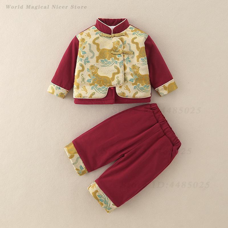 Autumn Winter Thick Tang Suit  - Baby Clothing Winter 评论和价格