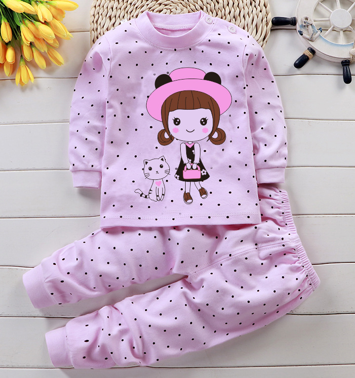 Autumn Sleepwear Pajamas For G - Baby Clothing For Sleep 评论和价格