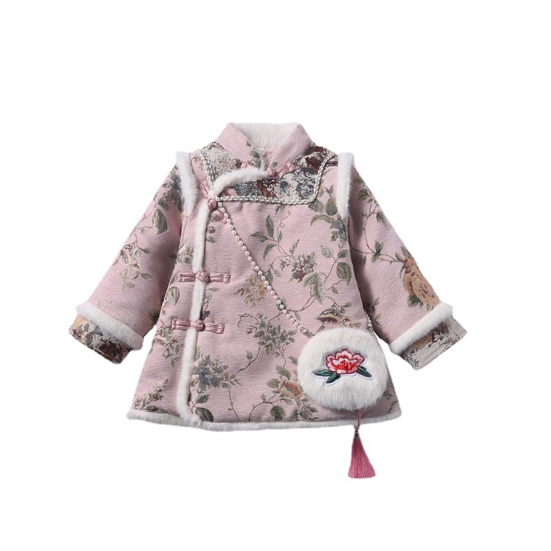 Winter Baby Girls Hanfu Kids P - Baby Clothing Winter 评论和价格