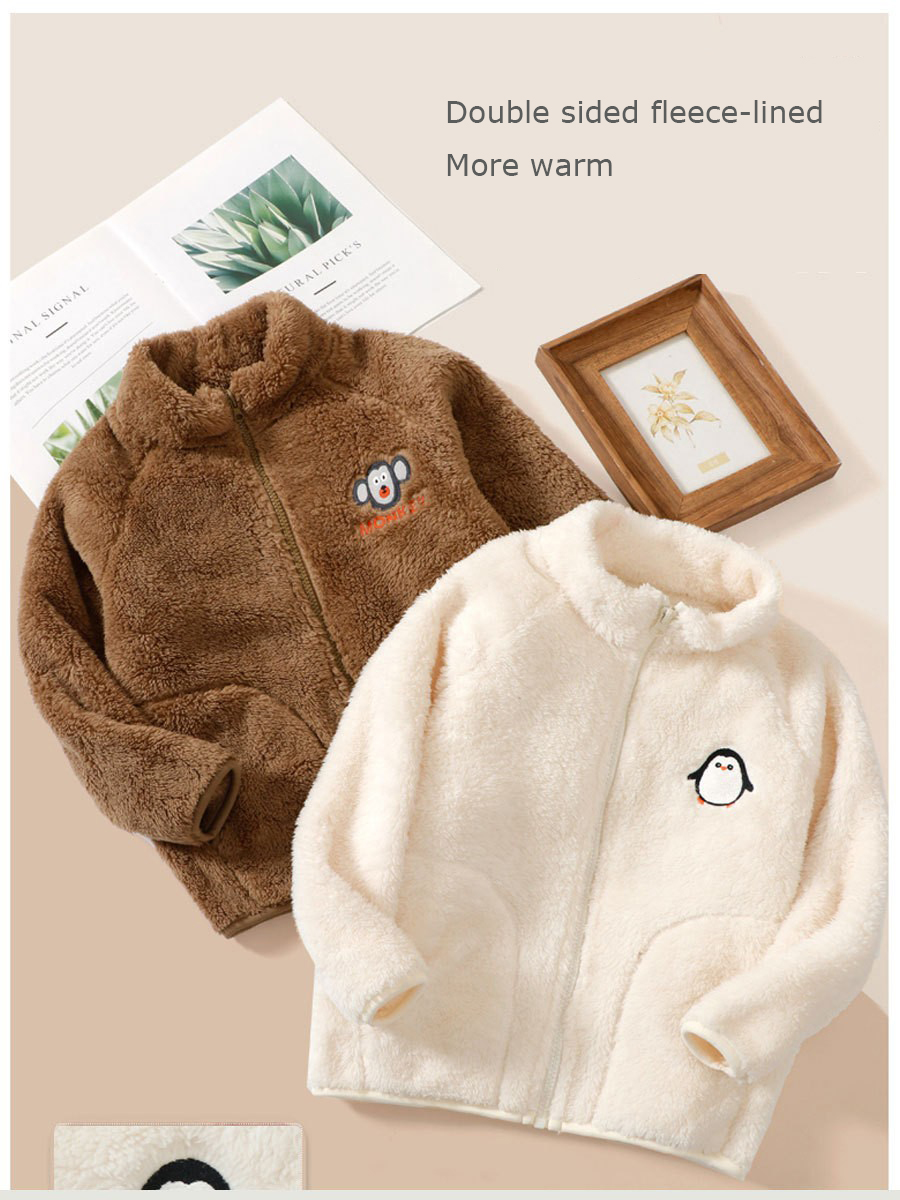 Children's Soft Fleece clothin - Baby Clothing Winter 评论和价格
