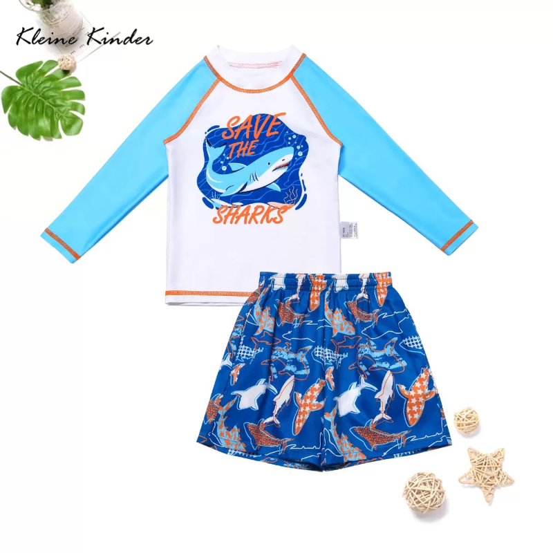 Boys Swimsuit Anti UV Kids Swi - Baby Swimwear Uv 评论和价格