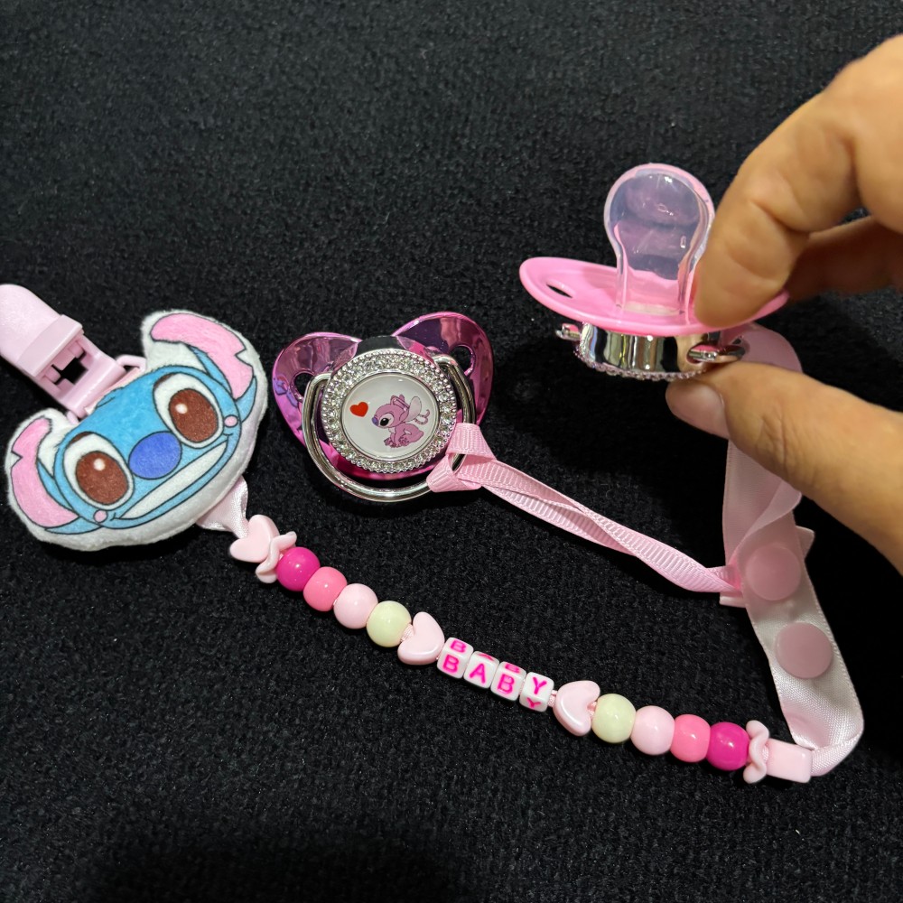 Baby Pacifier Clip Custom Name - Newborn Gift Set 评论和价格