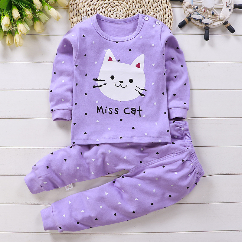 Autumn Sleepwear Pajamas For G - Baby Clothing For Sleep 评论和价格