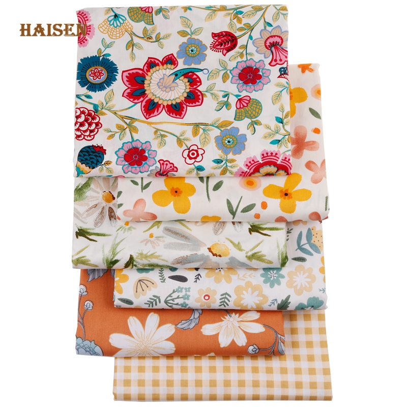 6pcs 40x50cm Cotton Twill Patc - Baby Clothing Organic Cotton 评论和价格