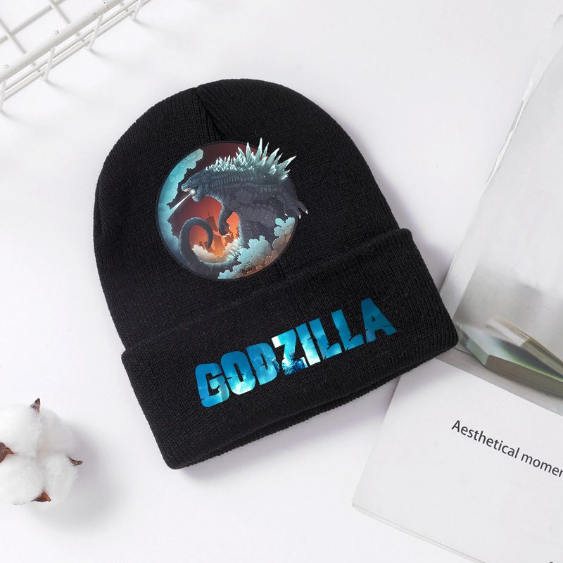 Godzilla Knitted Hat Winter Sp - Baby Clothing Winter 评论和价格