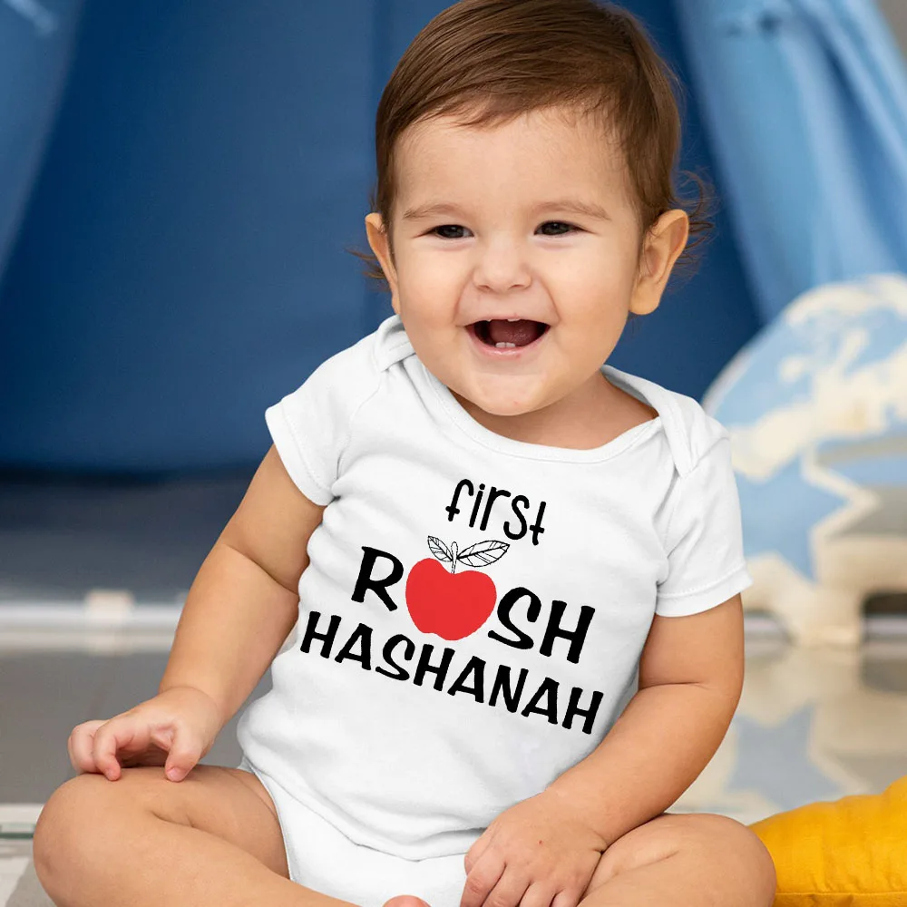 My First Rosh Hashanah Newborn - Baby Clothing Jewish 评论和价格
