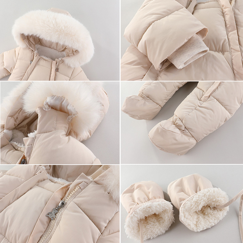 Winter Newborn Baby Romper Wit - Baby Clothing Winter 评论和价格