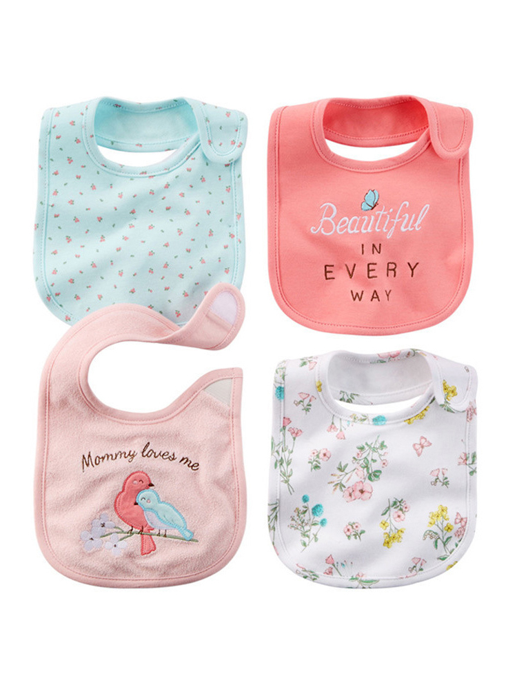 100% Cotton Baby Bibs Waterpro - Baby Clothing Boy 评论和价格