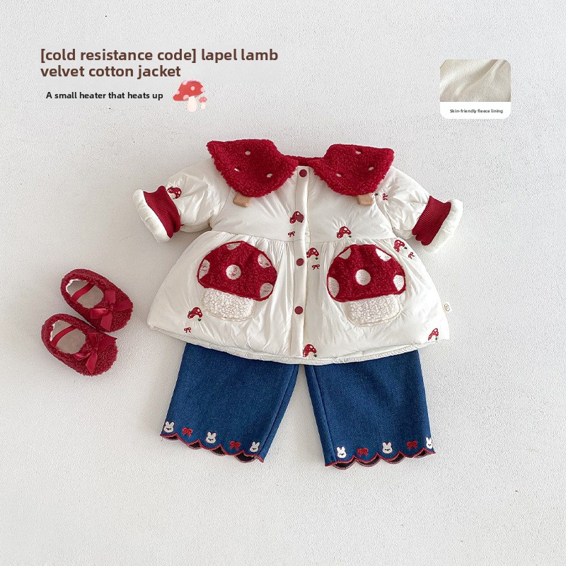 Girls' Western New Year's Clot - Baby Clothing Winter 评论和价格