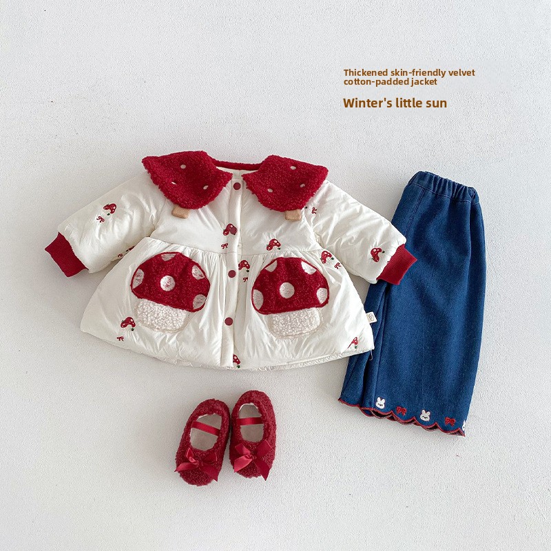 Girls' Western New Year's Clot - Baby Clothing Winter 评论和价格
