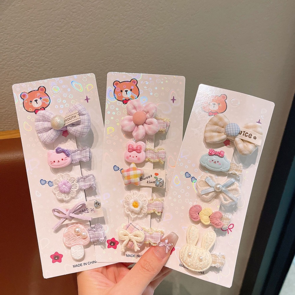 Cute Baby Hair Clips Set for G - Newborn Gift Set 评论和价格