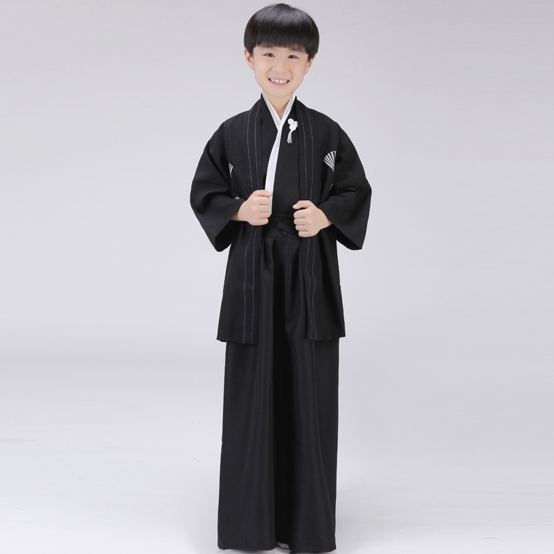 Children Kimono Samurai Tradit - Baby Clothing Sets Boy 评论和价格